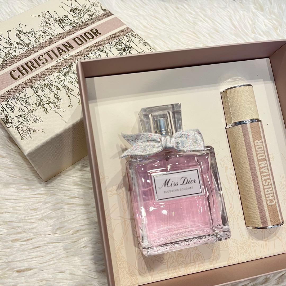 Miss Dior ブルーミングブーケ100ml トラベルスプレー10ml