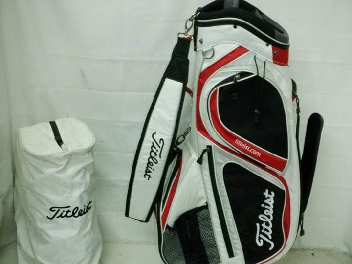 値下げ！Titleist タイトリストキャディバッグ 　9型（W/R/BK）