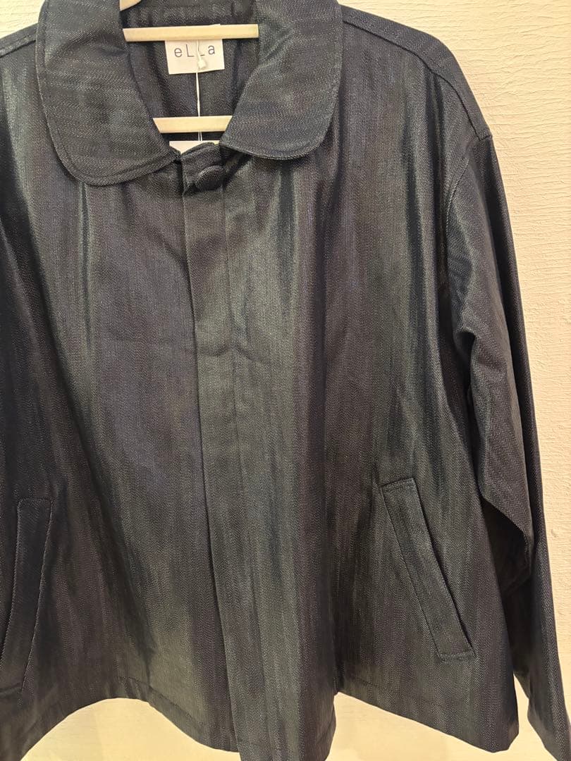 ジャケット・アウター ella selectshop denim oil cloth jacket