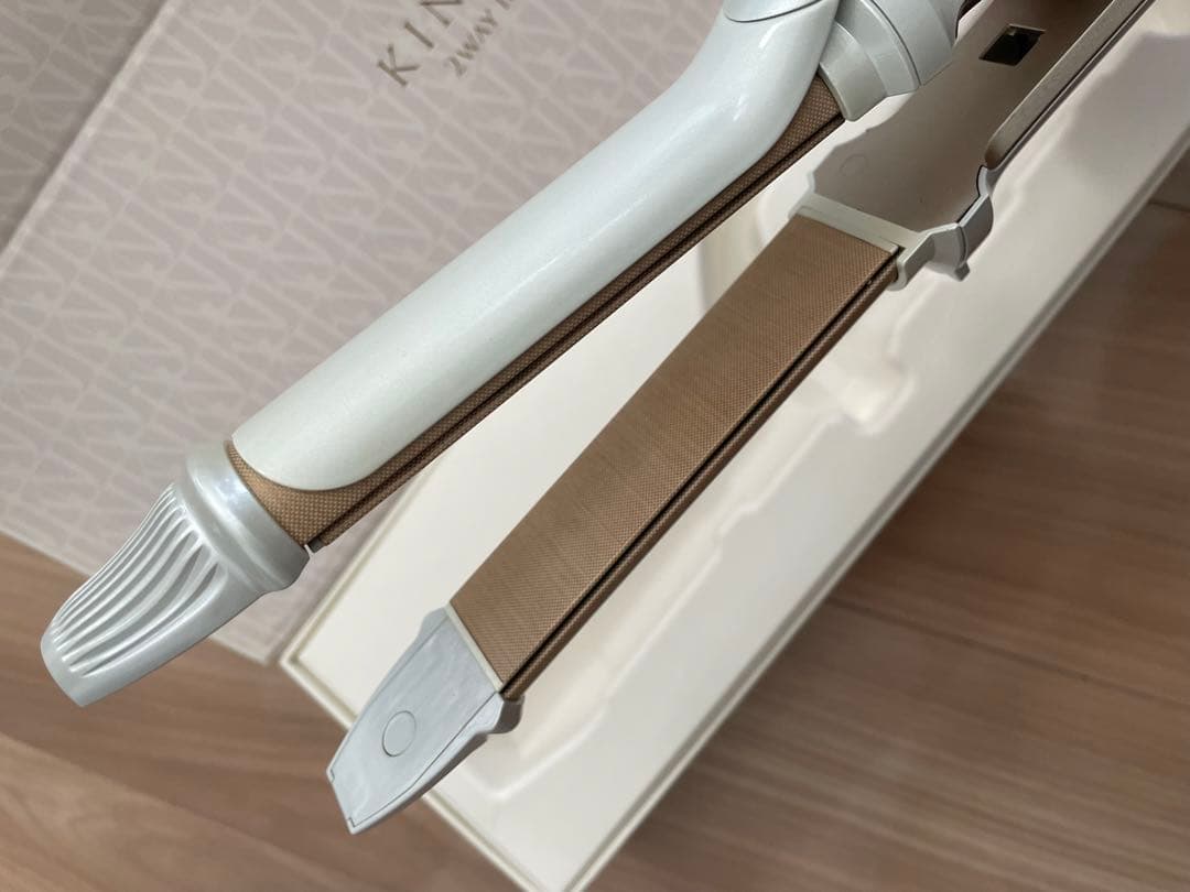 絹女　キヌジョ　2way ヘアアイロン