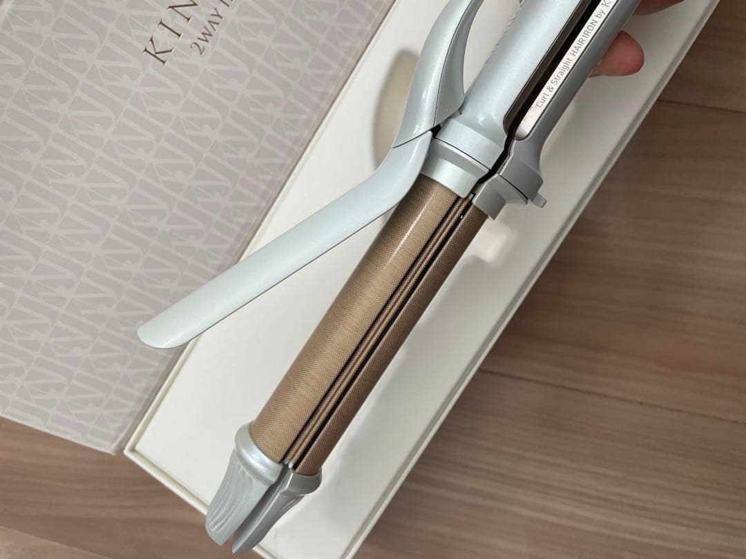 絹女　キヌジョ　2way ヘアアイロン