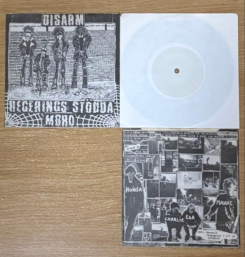 Disarm ‎– Regerings Stödda Mord 7”EP