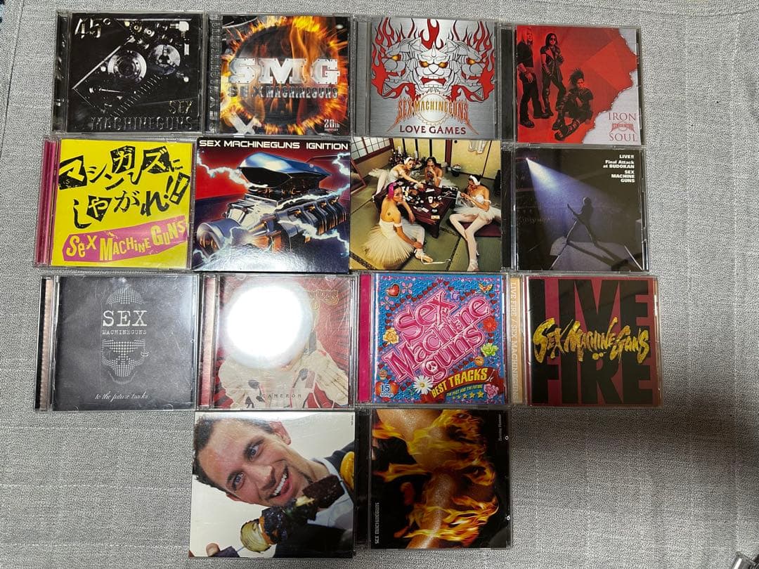 SEX MACHINEGUNS CDまとめ売り　バラ売り不可 オマケ付き