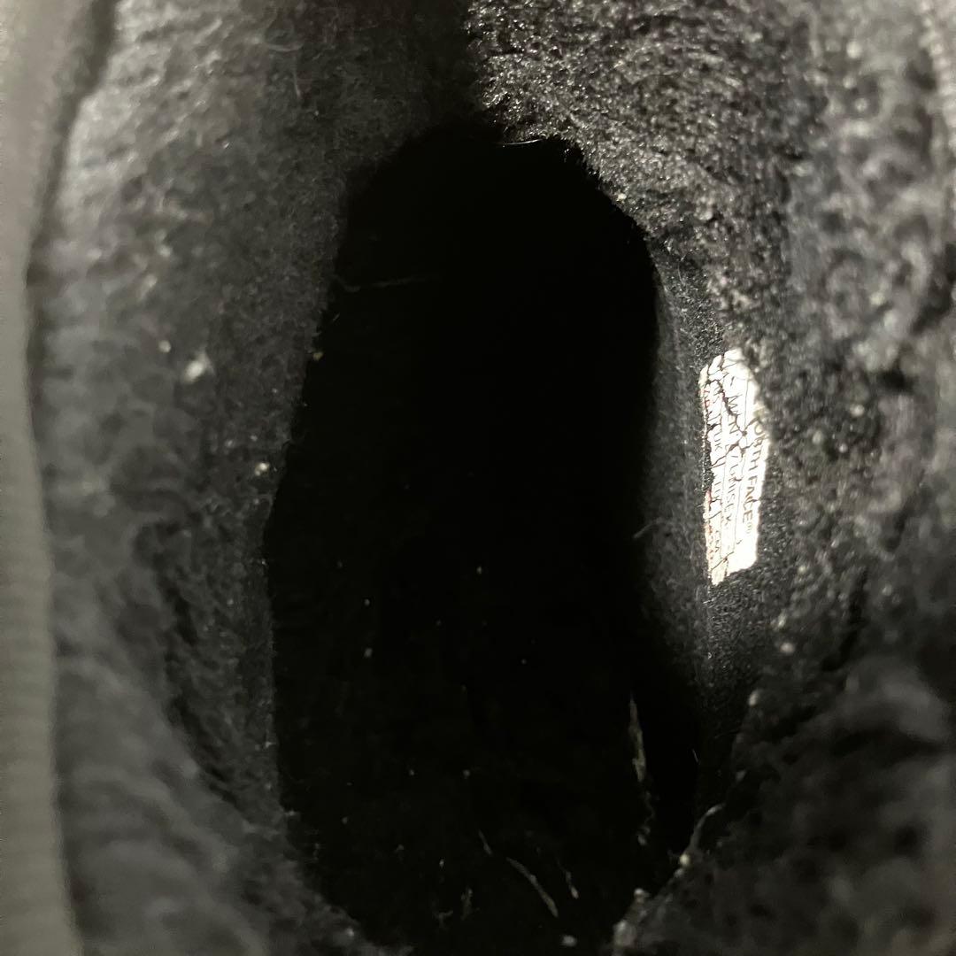 【美品】ノースフェイス ウィンターキャンプショート 25cm 防水 スエード 黒