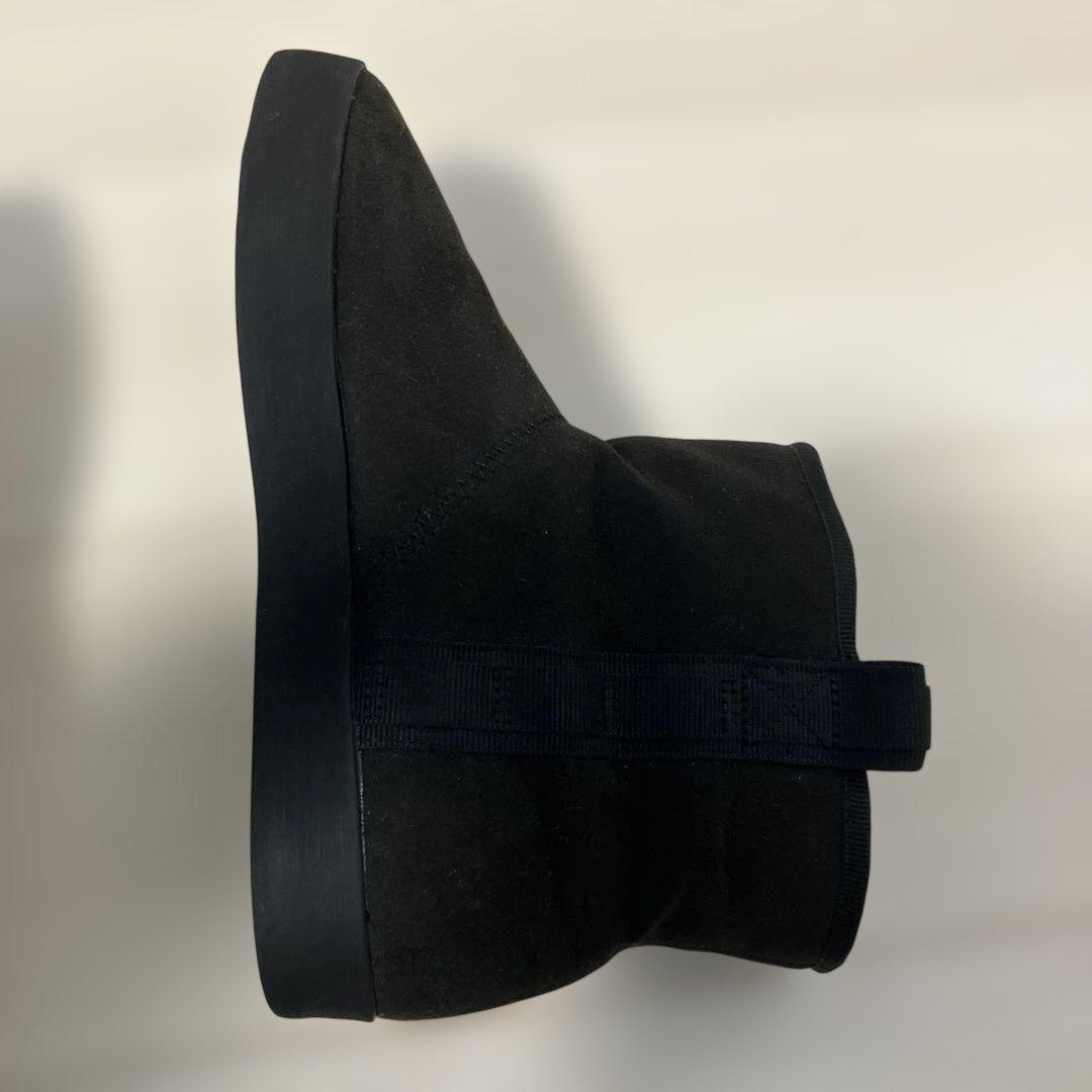 【美品】ノースフェイス ウィンターキャンプショート 25cm 防水 スエード 黒