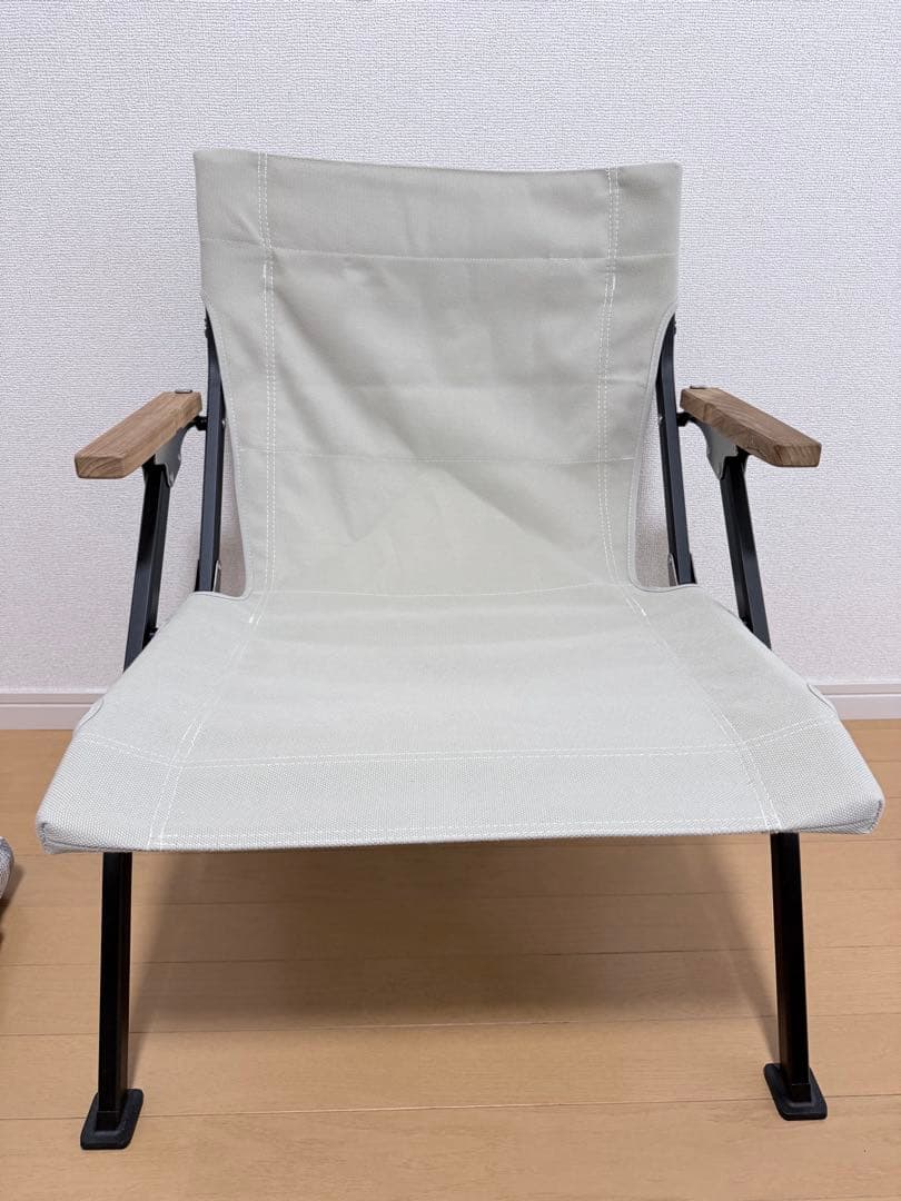 スノーピーク ローチェアショートアイボリー