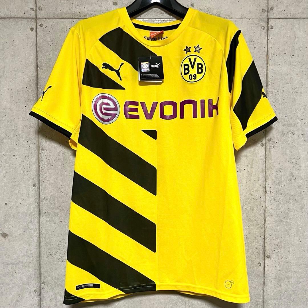 【新品/タグ付き】14/15 ドルトムント ♯7 香川真司【M】直筆サイン入り