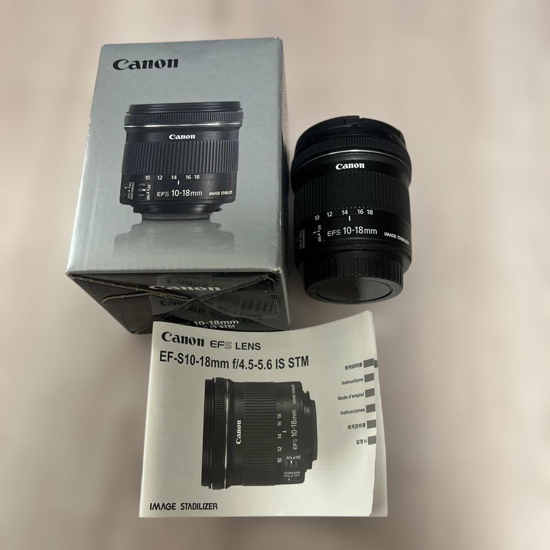 キヤノン EF-S10-18mm F4.5-5.6 IS STM