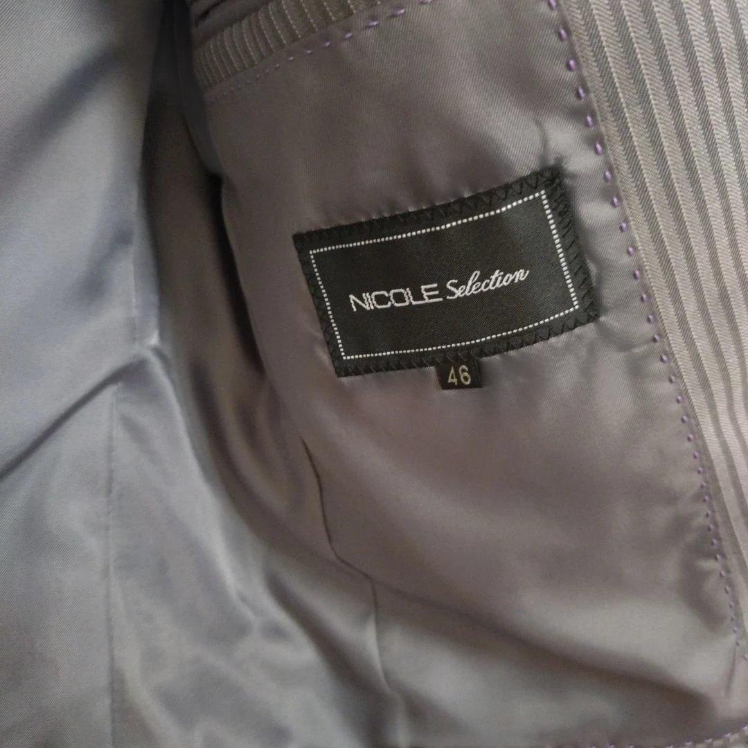 NICOLE　ストライプ　 シングルジャケット スリーピーススーツ　ニコル　美品