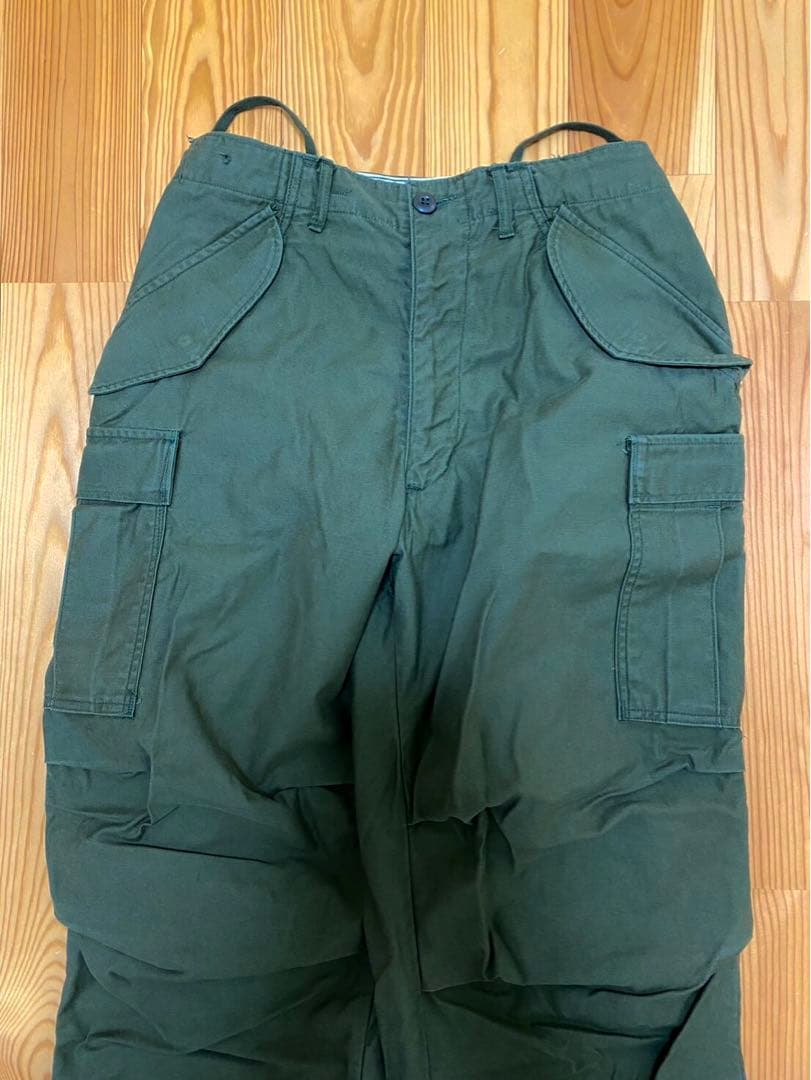 M65フィールドパンツ カーゴパンツ アルミジップ Small-Short 実物