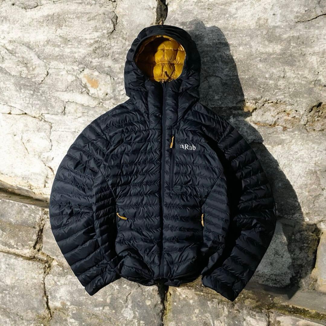Rab ダウンジャケット　クレイターレイク　アルパインダウンパーカ　ブラック