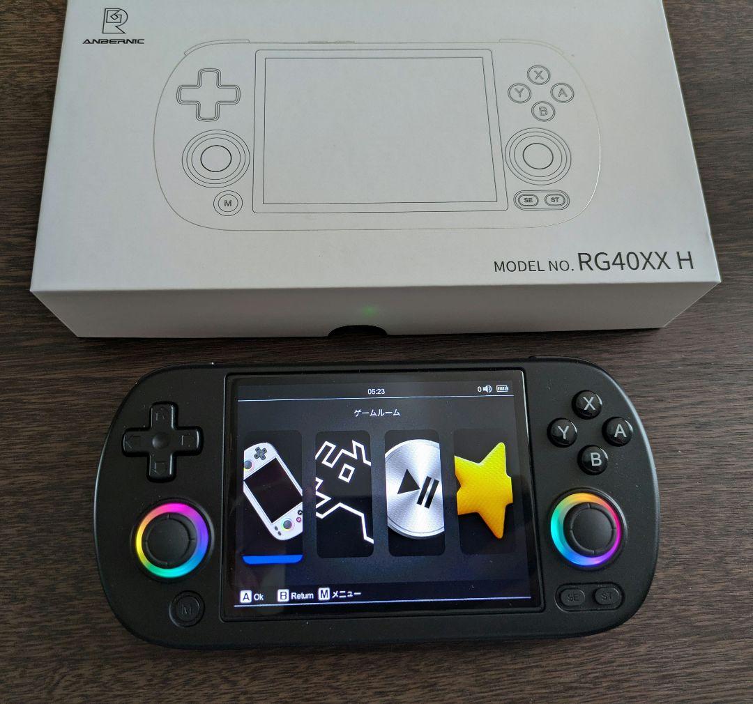 Anbernic RG40XX H 64GB アンバーニック ブラック