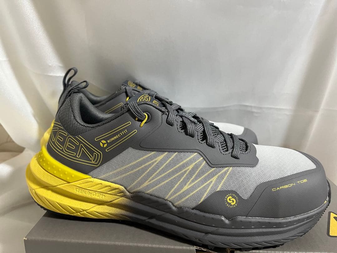 新品KEEN スピードワークス ワークシューズ安全靴作業靴25cm