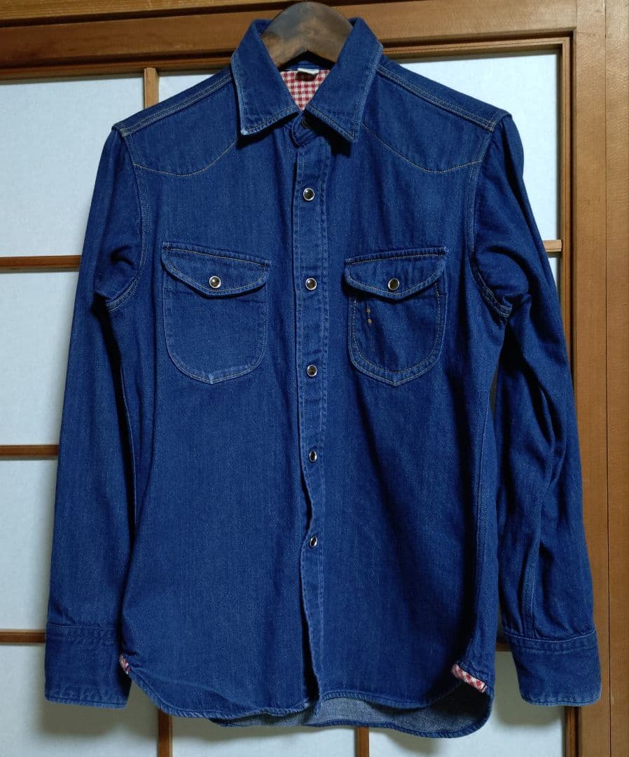 45R シャツデニムの908イースタンシャツ（加工）