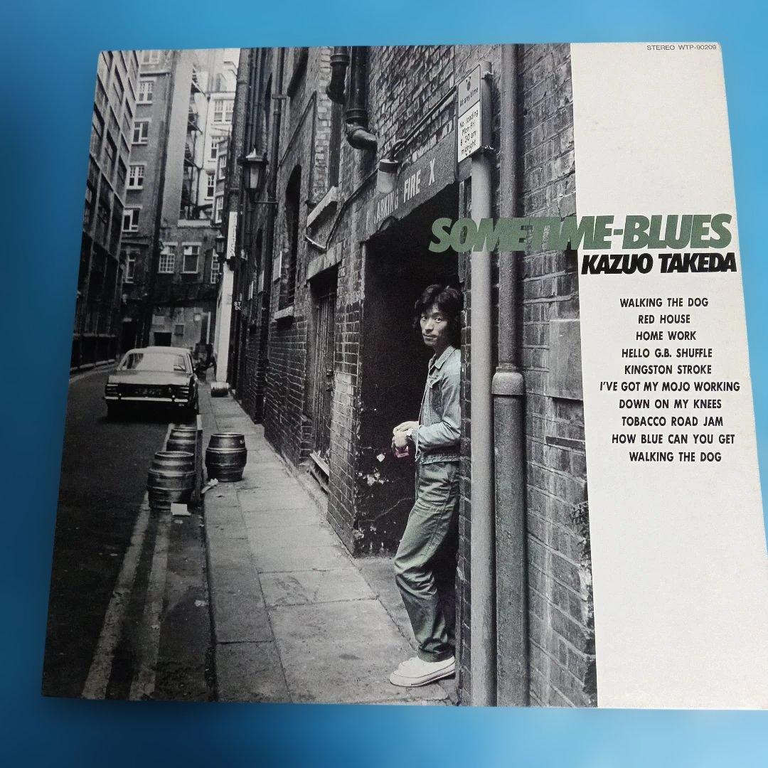 SOMETIME-BLUES／KAZUO TAKEDA レコード