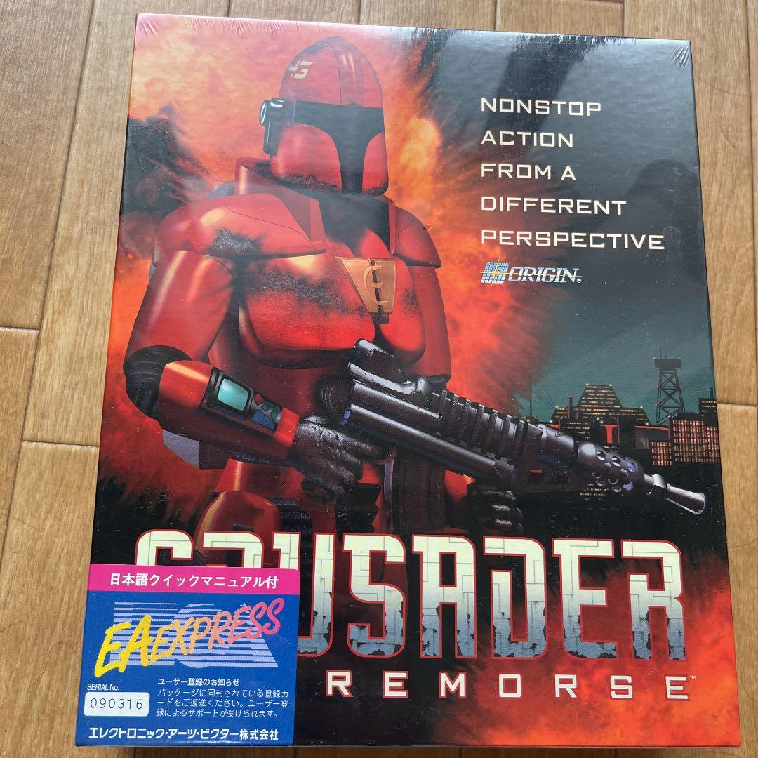 新品未開封 PCゲーム CRUSADER クルセイダー 日本語クイックマニュアル