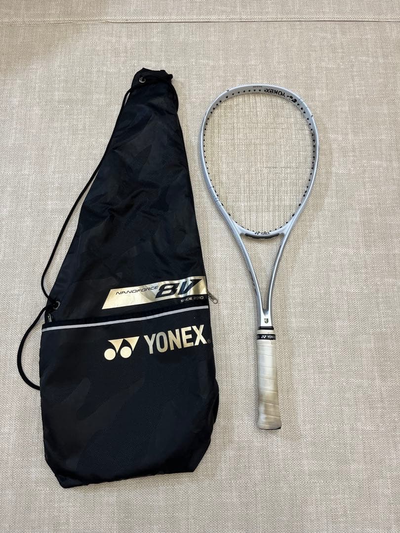 【良品】ナノフォース 8Vレブ ソフトテニスラケット