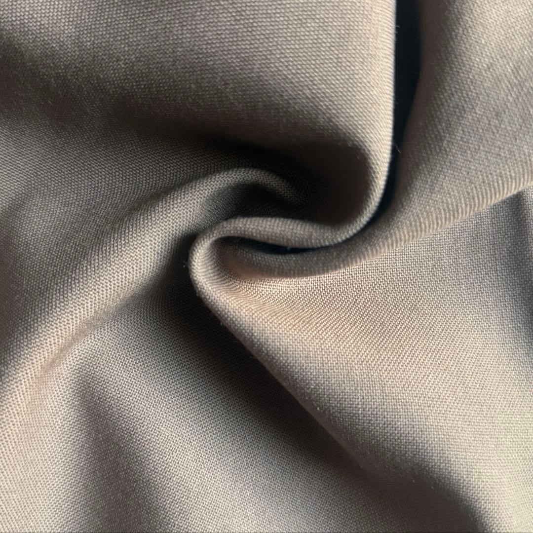 70s 80s ワイドストレート スラックス \"ベージュ\" W34/L30