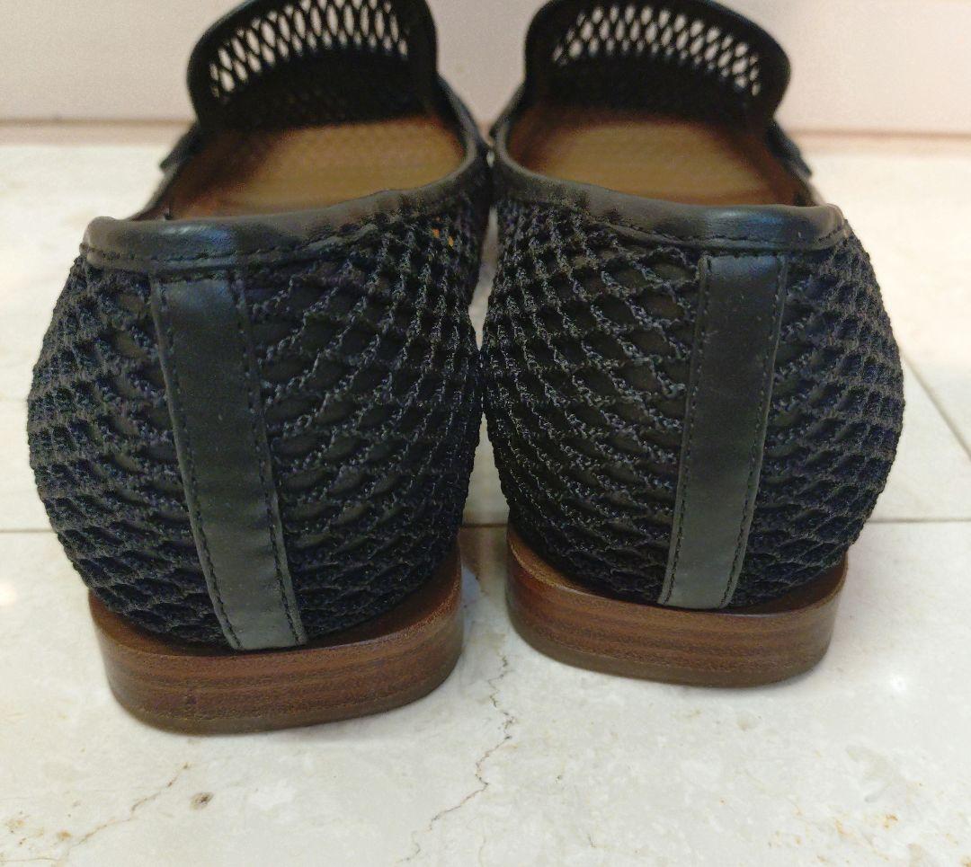 PELLICO メッシュローファー 黒