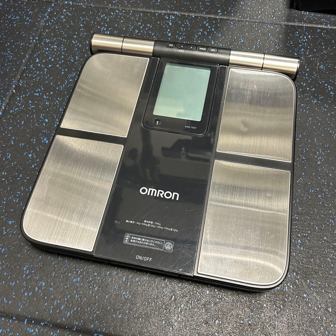 OMRON オムロン 体重体組成計 最高級カラダスキャン KRD-703T