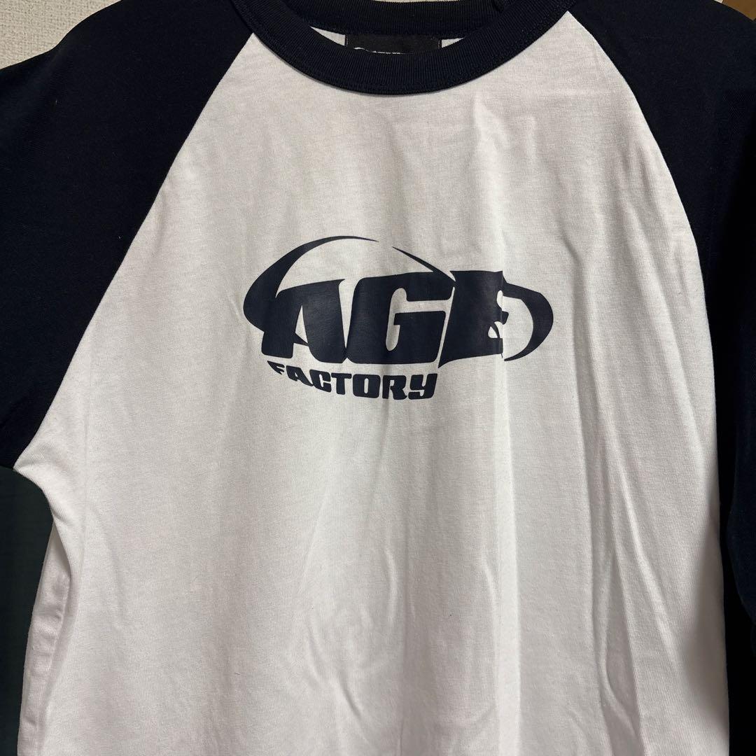 Age Factory ラグランシャツ