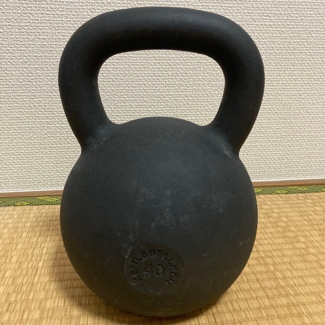 40kg ケトルベル KETTLEBELLKON キャストアイアン製