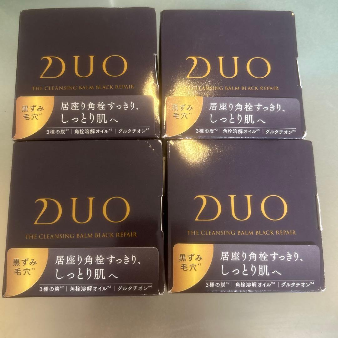 DUO クレンジングバーム ブラックリペア 4個セット