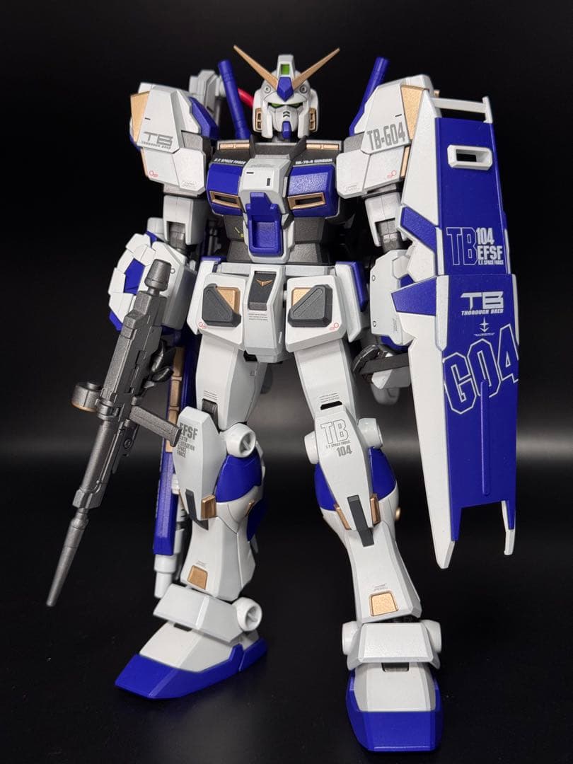 全塗装完成品 1/100 MG ガンダム4号機
