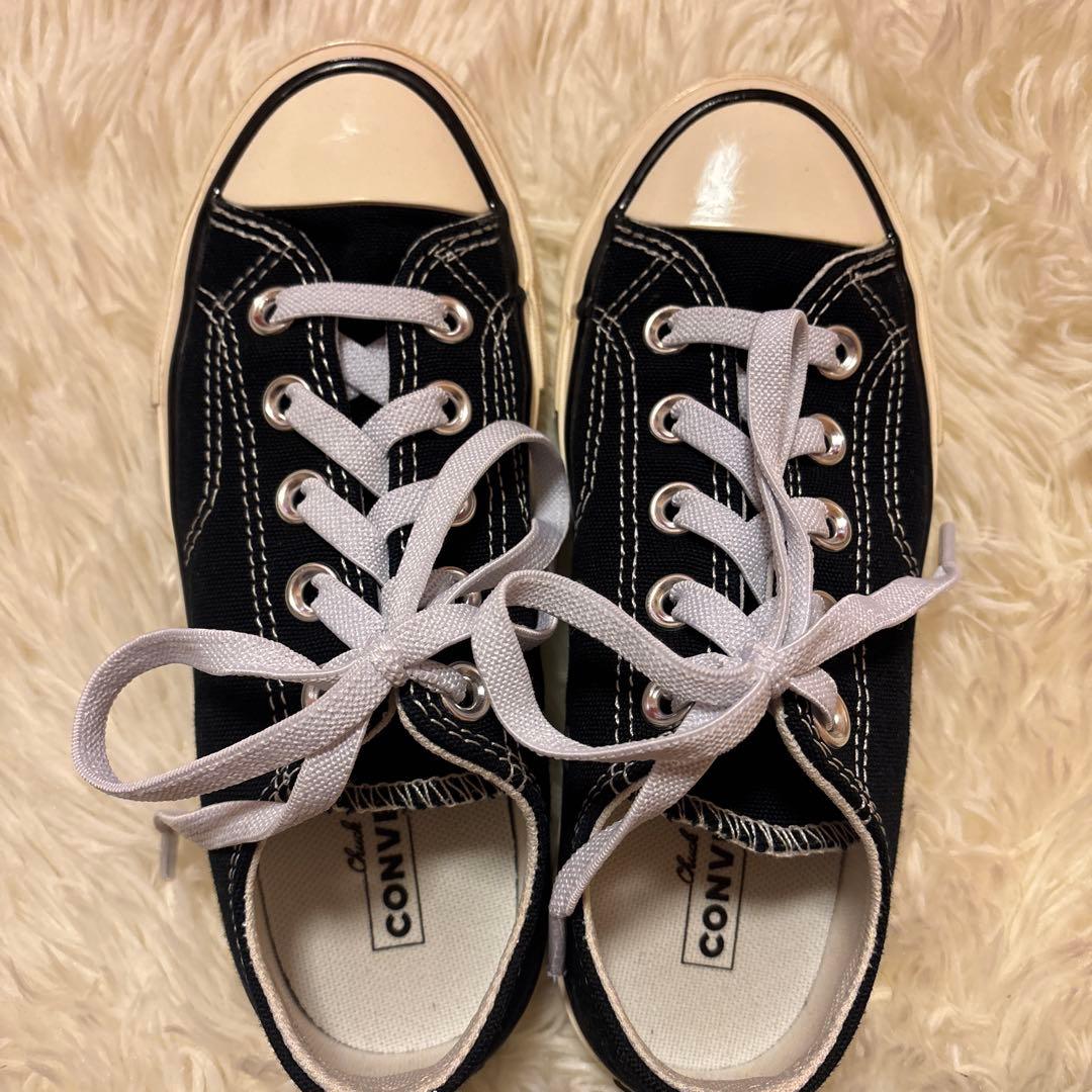 コンバース　CT70 チャックテイラー　チャックテーラー　黒　19㎝