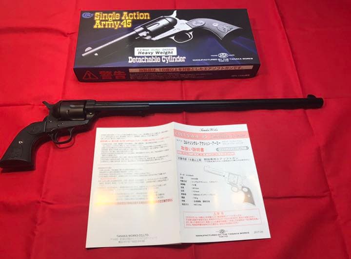 タナカコルトシングルアクションアーミーバントライン