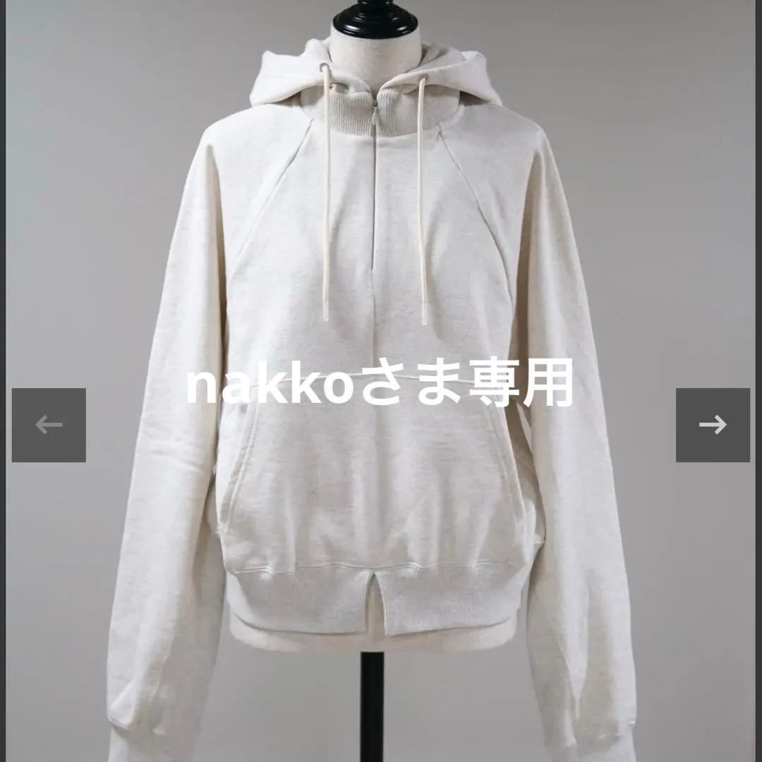 試着のみ　junmikami ジュンミカミ フードスウェットパーカー