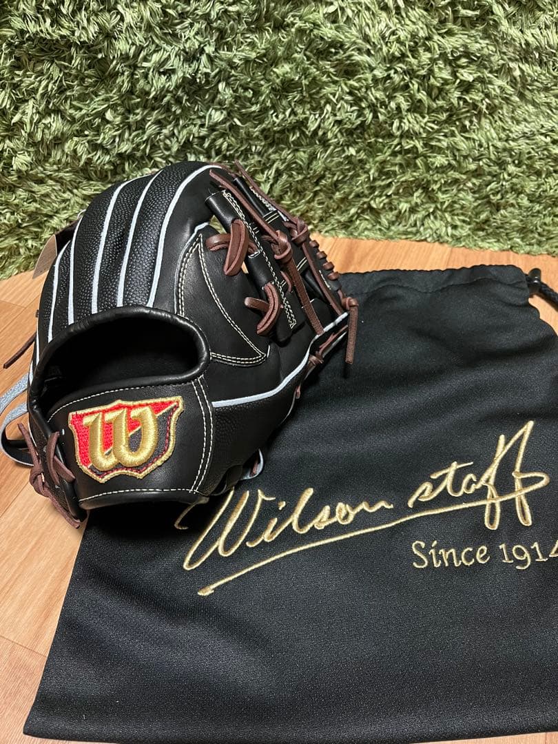 35%オフ⚫︎ウィルソンスタッフデュアル 硬式内野手用グラブ 87型 ブラックSS