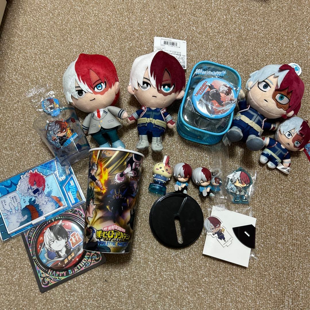 轟焦凍 グッズセット ぬいぐるみ コップなど