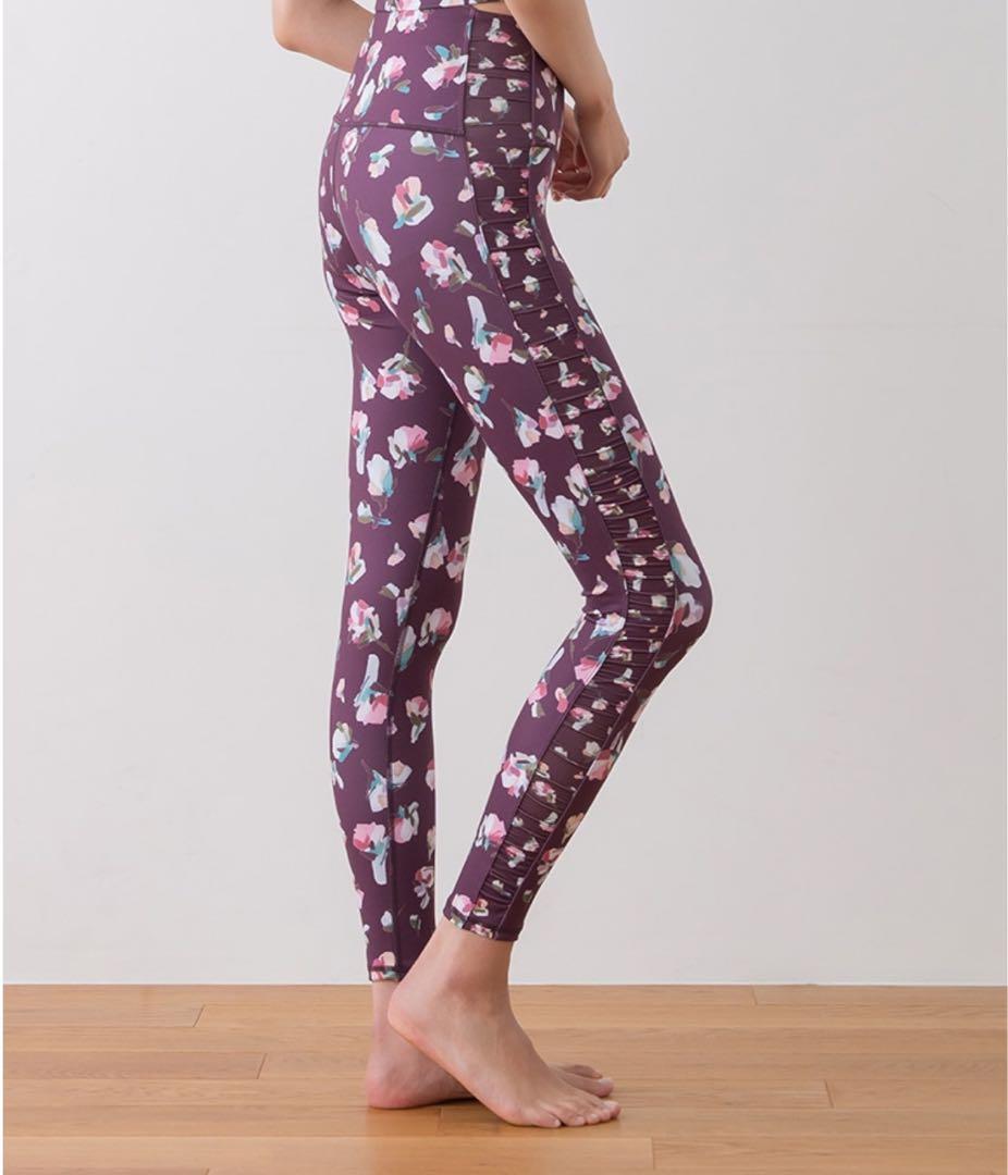 【SUKALA】ローズプリントレギンス　M