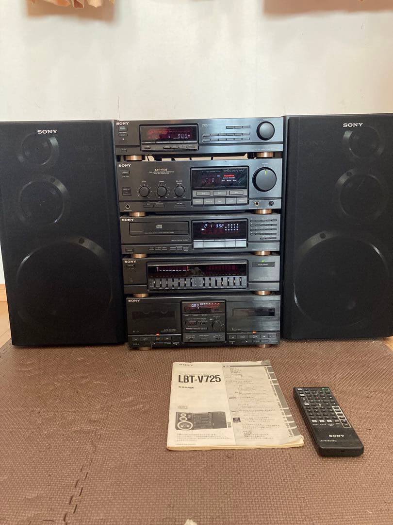 SONY コンパクトステレオシステム　LBT-V725