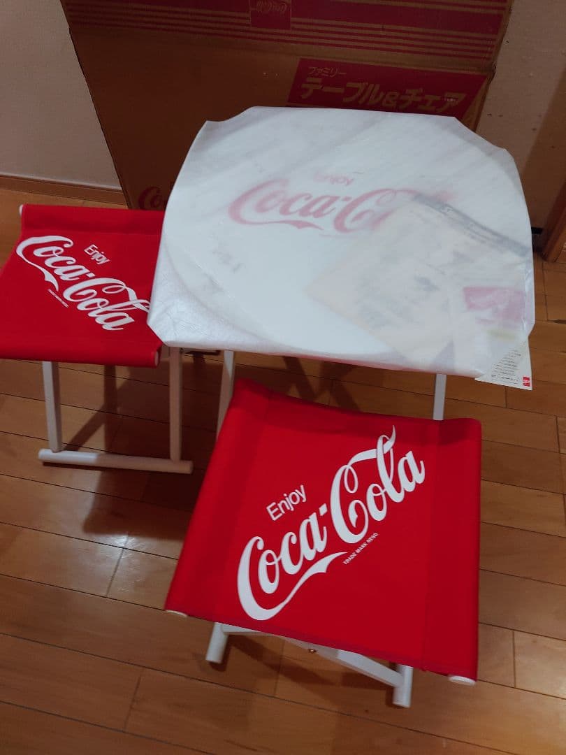 【レア品】非売品未使用保管品　コカ・コーラ　スーパーサマープレゼント　テーブル