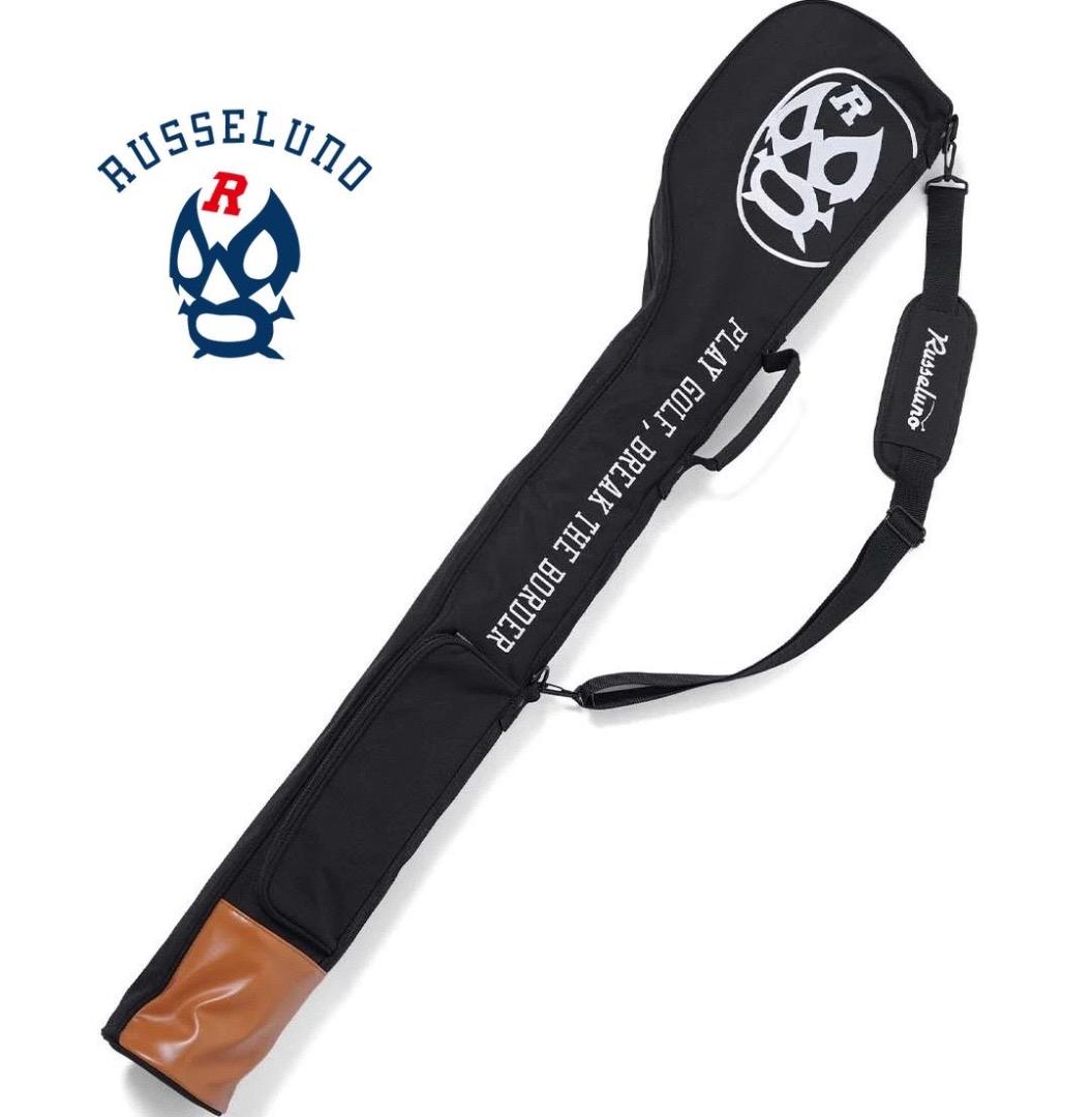 定価19,800円 ラッセルノ Russeluno GOLF クラブケース 黒