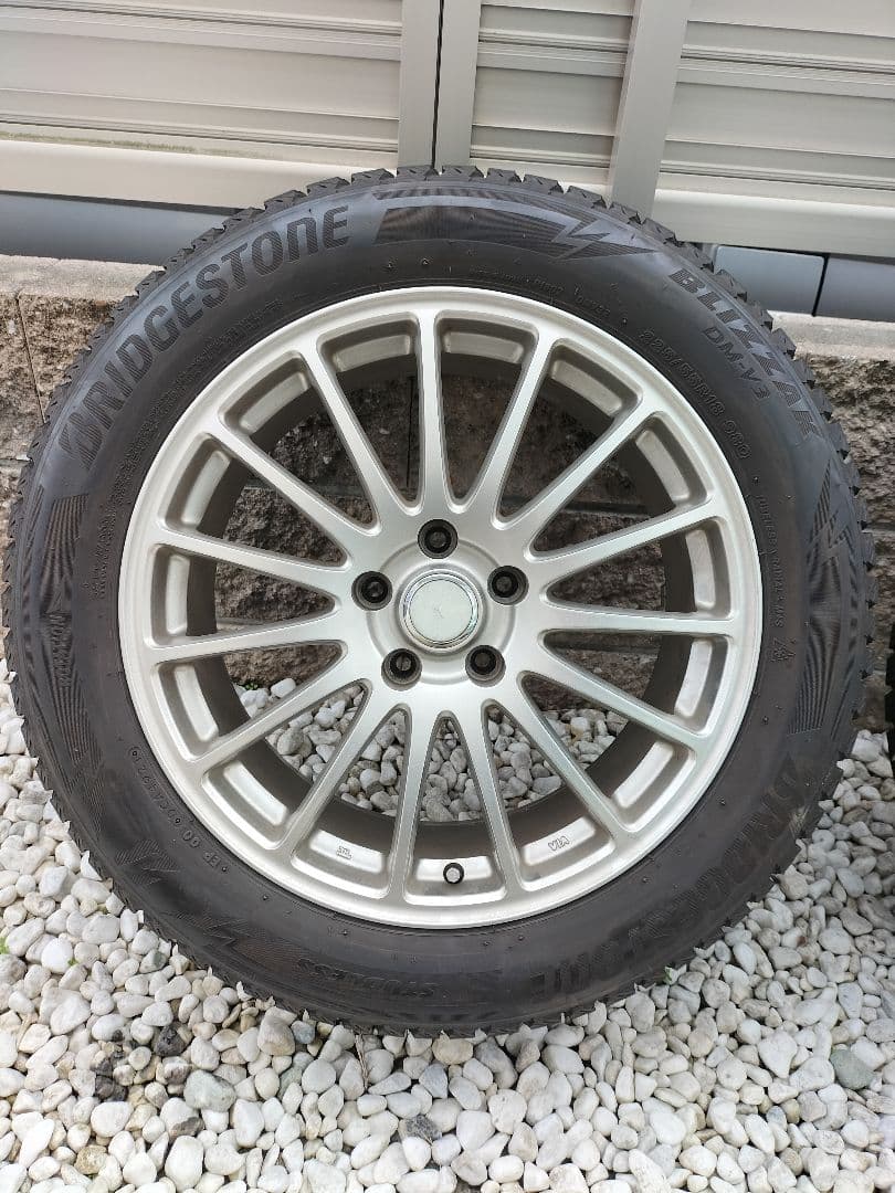 【送料無料】★225/55R18★スタッドレス★アルミホイール付★