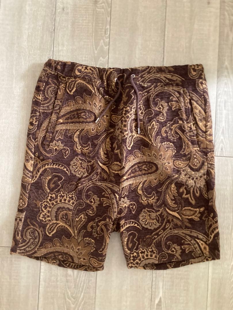 CAMBIO ペイズリー柄ショートパンツ L 未使用