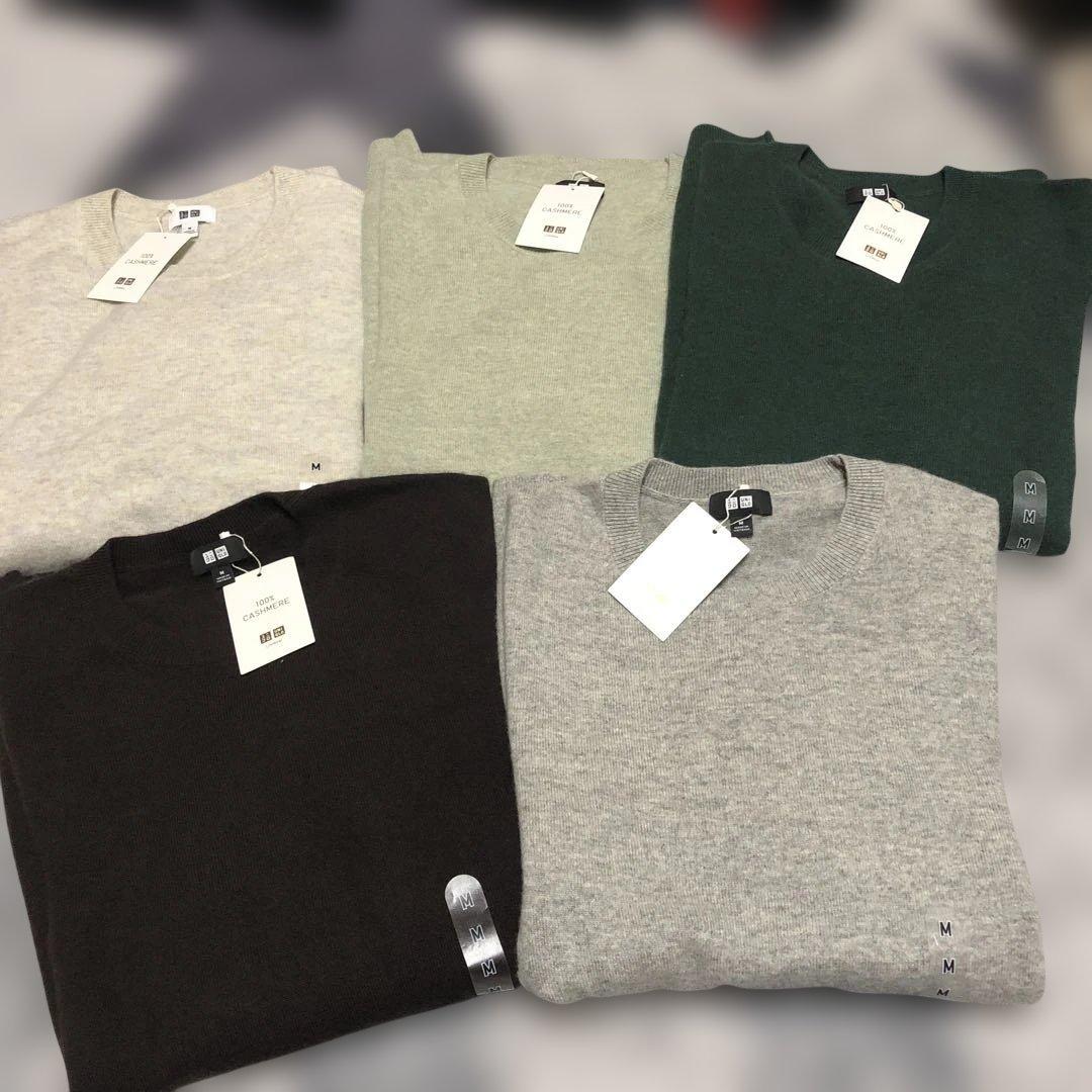 ピ*コ様 UNIQLO 100%カシミヤ ニットセーター M