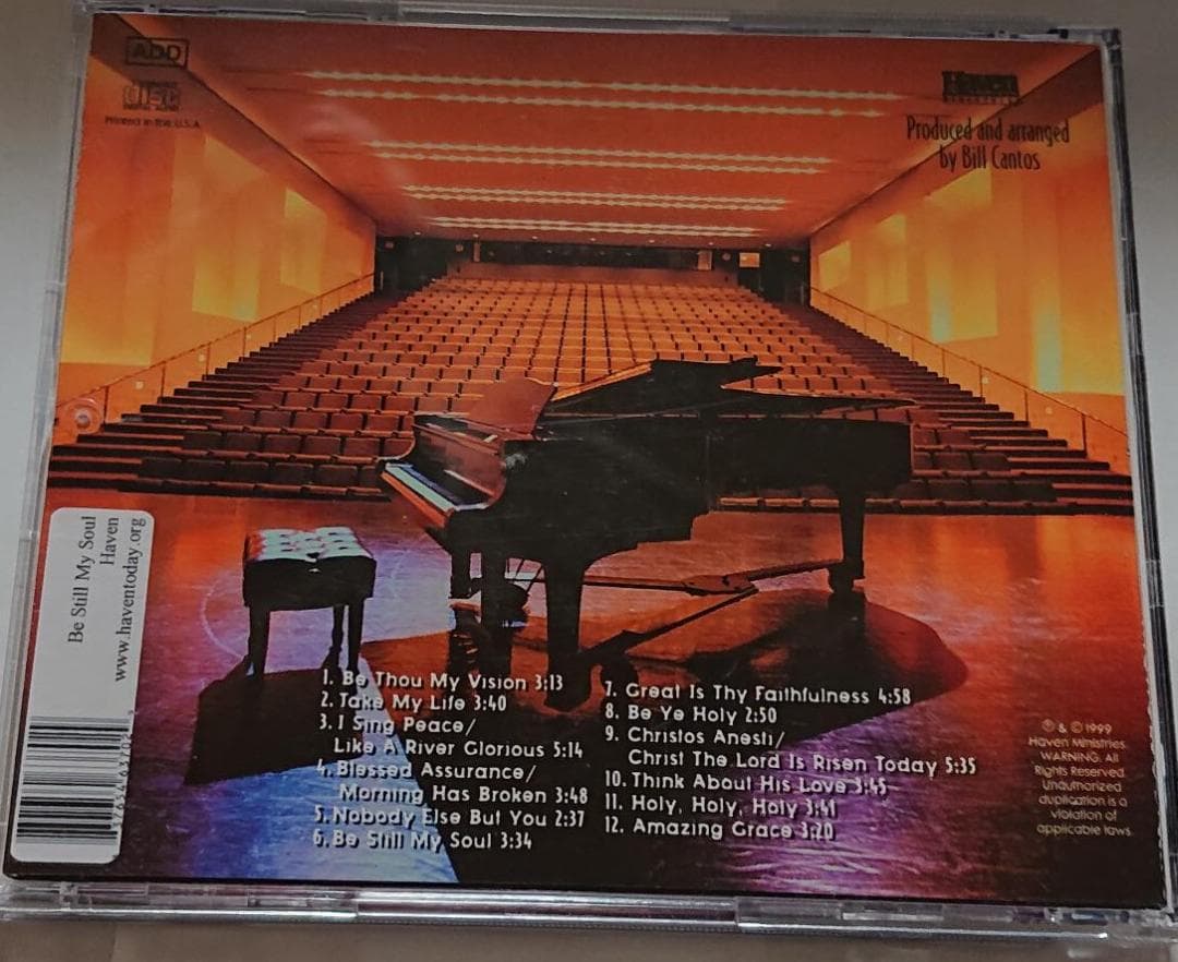 Be Still My Soul ビル・カントス