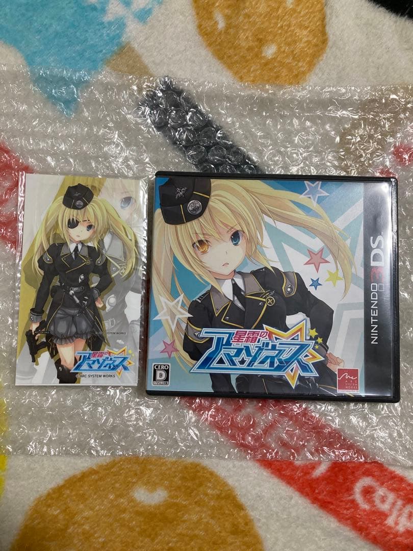 星霜のアマゾネス ニンテンドー3DS 初回特典シール付き レトロ 極美品