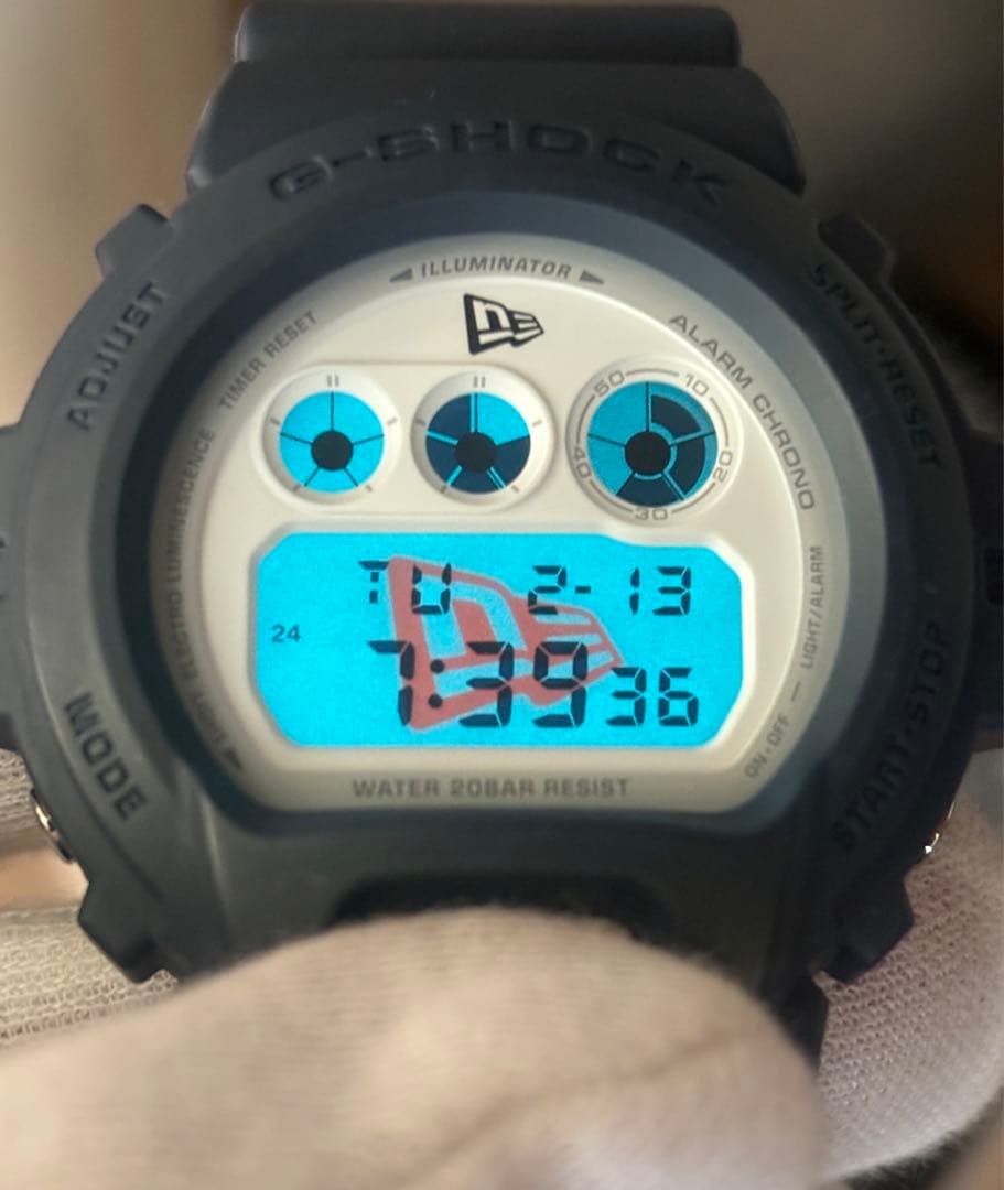 G-SHOCK/コラボ/ニューエラ/限定/三つ目/NEW ERA/別注/ネイビー