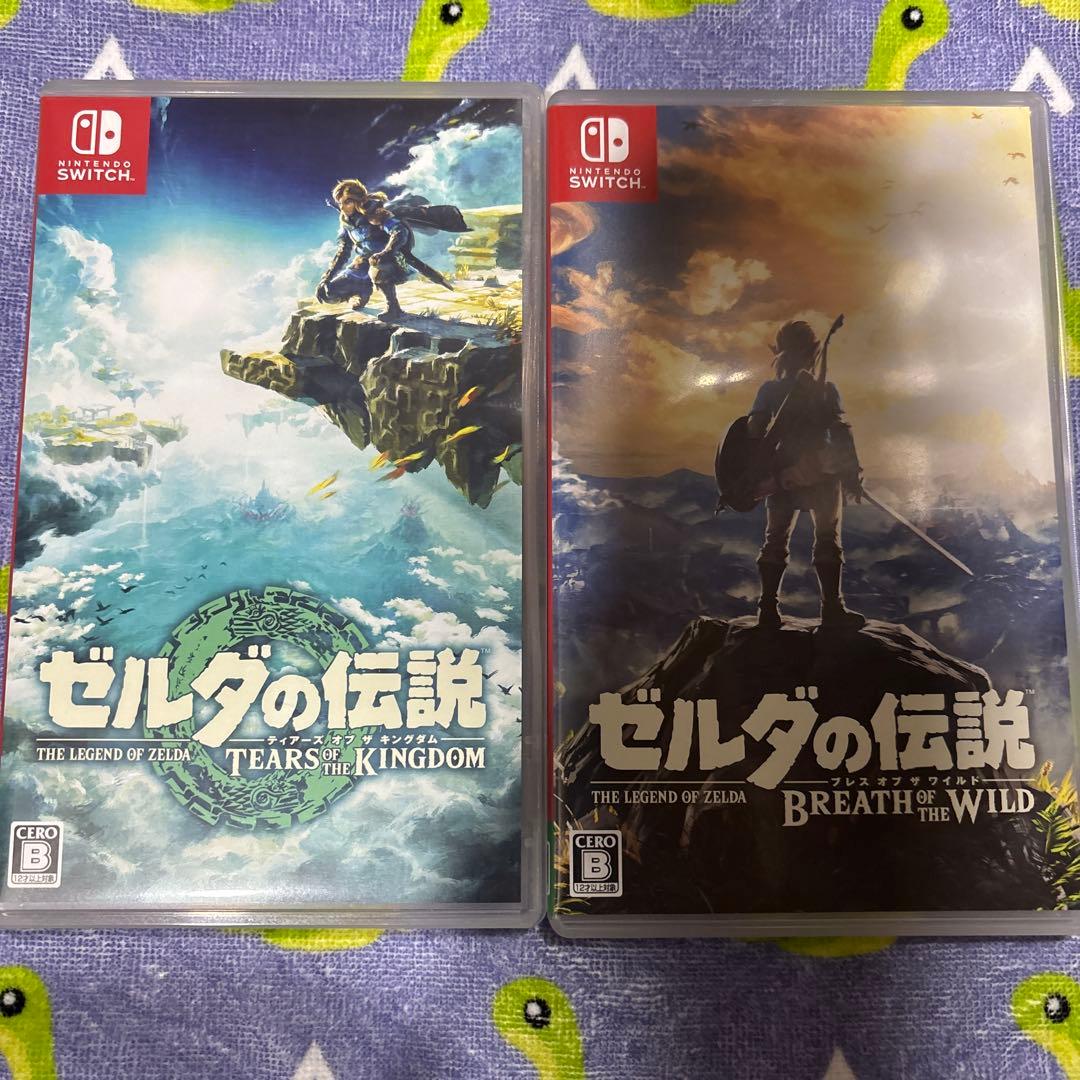 ゼルダの伝説 ブレスオブザワイルド & ティアーズオブザキングダム　セット売り