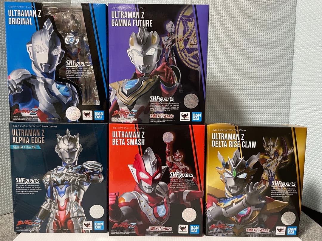 S.H.Figuartsウルトラマンゼット5種