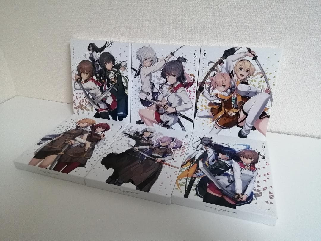 刀使ノ巫女　初回限定版　DVD　全6巻セット