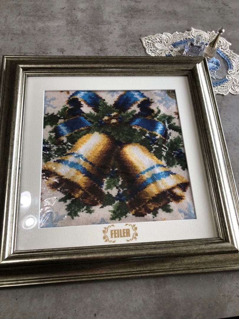 フェイラー 額縁　非売品　ハンカチ付き