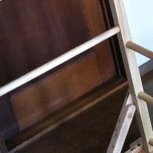 Mika子供用室内木製遊具 ブランコ&てつぼう付き水平段違い兄妹うんてい