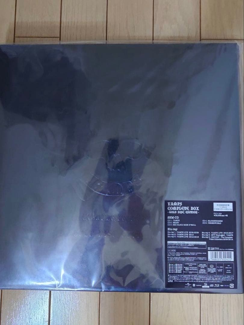 未開封品VAMPS COMPLETE BOX GOLD DISC Edition