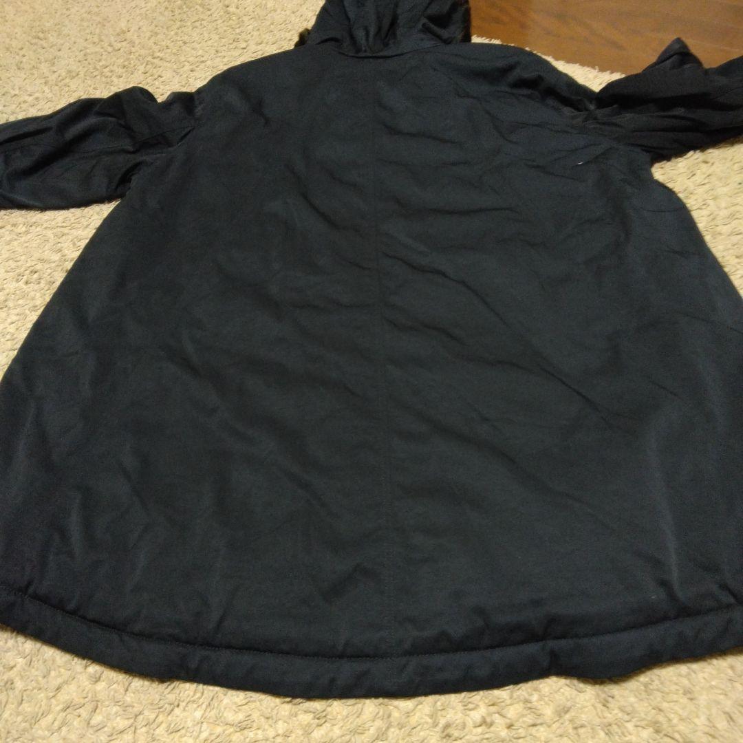 konbu0708ギャルリーヴィー新品未使用　ボアフード付コートサイズ36